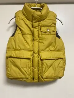 FITH イエローダウンベスト 120㎝