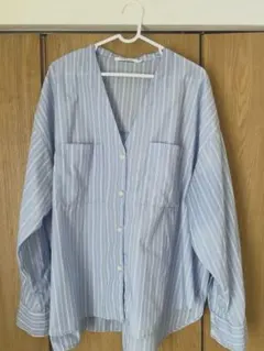 AMERICAN HOLIC ストライプシャツ 長袖 L