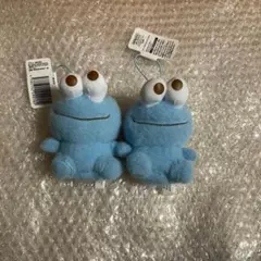 クッキーモンスター　セサミストリート　ふんわりマスコット