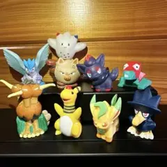 ポケモンキッズ　指人形　リーフィア　ゾロア　デンリュウ　など
