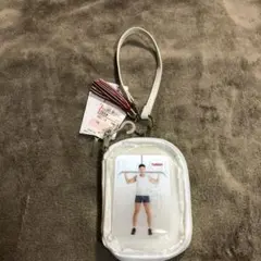 なかやまきんに君 リールポーチ　白　しまむらのサムネイル