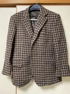 renoma Harris Tweed チェックジャケット