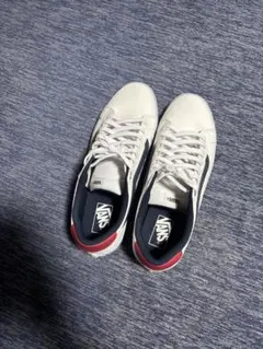 VANS スニーカー ホワイト ネイビー レッド