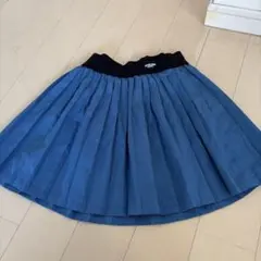 SISTER JENNI 青 プリーツスカート　140