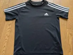 adidas CLIMATLITE ブラック Tシャツ 150サイズ