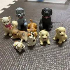 ミニチュア動物フィギュア 9点セット