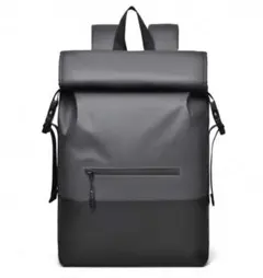 【残り1点】ZARAジャンル 海外ブランド 大容量メンズビジネスリュック グレー