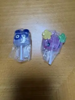 たまごっちガチャ　カラフルキャンディチャーム ふらわっち　ますくっち２個セット