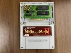 マイト&マジックBOOKⅡ スーパーファミコン　新品電池交換　メンテナンス済み