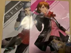 ペルソナ3 P3R グッスマくじ　E賞　クリアファイル　セット　真田　ゆかり