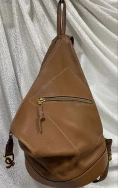 LOEWE ロエベ アントン リュック バックパックレザー ブラウンゴールド金具のサムネイル