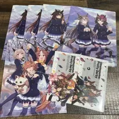 セブンイレブン限定　ウマ娘プリティダービー　クリアファイル　セット