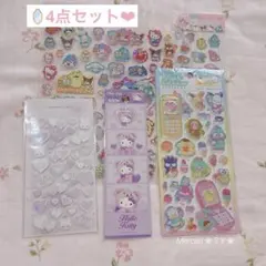 ♡シール4点セット♡ 平成はっぴーフォン♩ メリング♩ サンリオ♩ シール帳♩
