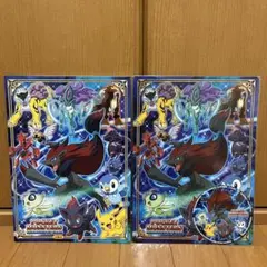 ポケモン　下敷き　ステッカーシール付き ショウワノート　Shopro 当時物