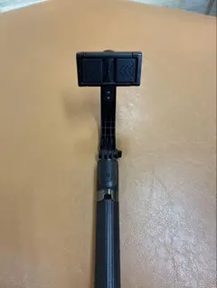 三脚機能付き自撮り棒 ブラックのサムネイル