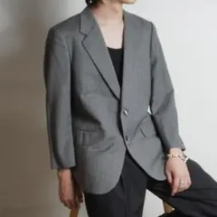 renoma PARIS シングルテーラードジャケット グレー/IW79のサムネイル