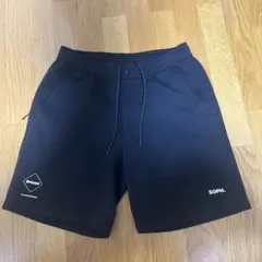 ブリストル ソフ ショート ハーフ パンツ ボトム ブラック ロゴ