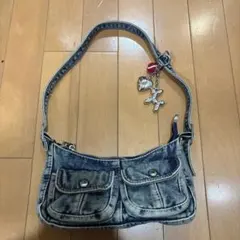 デニム ショルダーバッグ