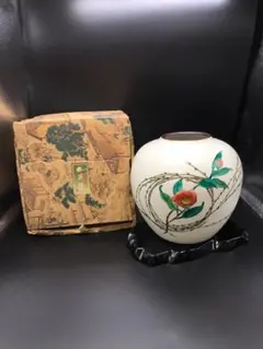 九谷焼　花瓶　6号サイズのサムネイル