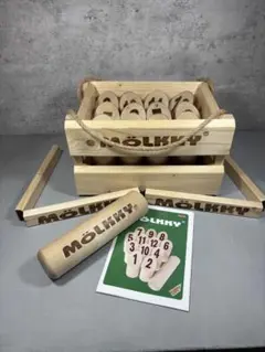 モルック 正規品 モルッカーリ付き！ 新品未使用 秋の今にピッタリ アウトドア