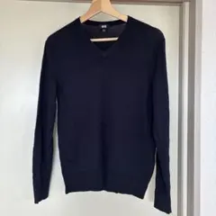 UNIQLO ネイビー Vネックセーター Sサイズ