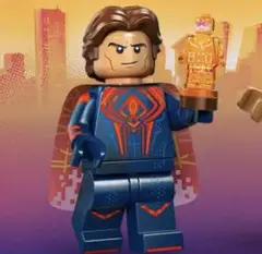 LEGO スパイダーバース　ミゲル・オハラ　スパイダーマン2099ミニフィギュア