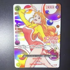 ワンピースカードゲーム ナミ ROUND ONE ワンピースカード ラウンドワン ナミ ROUND1 - メルカリ