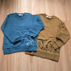 ever closet プリントトレーナー 2着セット