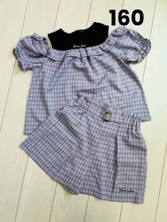 即購入大歓迎‼︎【未使用品】 JENNI love セットアップ 半袖 キュロット