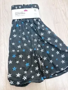 ステテコ　120 新品　未使用　星柄　ブラック