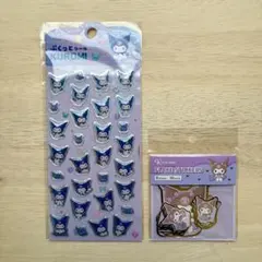 新品 サンリオ 公式 クロミ シール ステッカー フレーク ぷくっと ぷくぷく