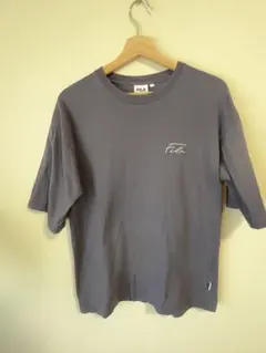 FILA/別注 ロゴワッペン刺繍ビックシルエット半袖カットソー