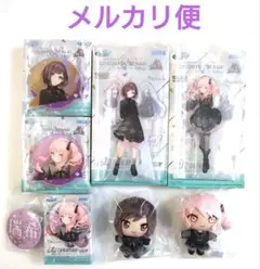 くじ【東雲絵名・暁山瑞希】 アクスタ／ぷちぬいマスコット／アクキー【瑞】缶バッジ