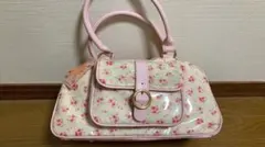 コケティッシュティアラ　花柄 ハンドバッグ ピンクのサムネイル