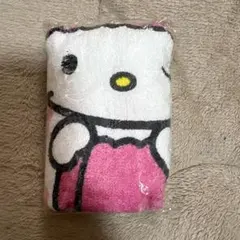 ハローキティ タオル 白とピンク　レトロ