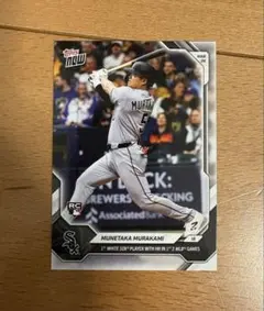 a*x様 2026toppsnow 5 村上宗隆 MLB開幕戦 初ホームラン - メルカリ