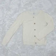 JILLSTUART 長袖カーディガン アイボリー FR【A0066】