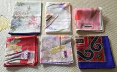 ☆新品未使用☆ ブランドハンカチ 6枚セット renoma 静寂 YSL