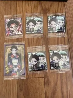 鬼滅の刃 珠世 愈史郎 シール カード 6枚セット