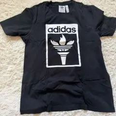 adidas アディダス Tシャツ ブラック L 15日までの出品のサムネイル