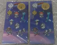 ★2枚セット★リズム天国ミラクルスターズ ぷっくりクリアシール