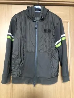 メ2450  ブルークロスspicy labelのメンズジャンパー　L