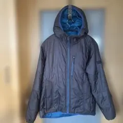 美品　AIGLEリバーシブル 中綿ジャケット