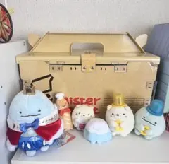 すみっコぐらし とかげ 5周年 てのりぬいぐるみ ねこ