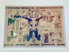 ヒロアカ 原画展 カフェ 特典 緑谷出久 爆豪勝己 オールマイト