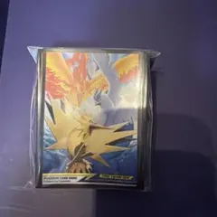ポケモンカード デッキシールド スリーブ ファイヤー&サンダー&フリーザー