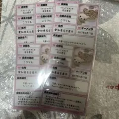 リラックマストア名古屋店 カード 5枚セット
