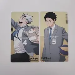 ハイキュー アニマル アニメイト特典 木兎光太郎 赤葦京治