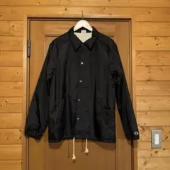 Champion チャンピオン　ブラック ナイロンジャケット　XLサイズ