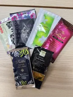 入浴剤とバブルバスの6点セット